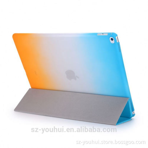 New style rainbow color for ipad pro12.9 smart case